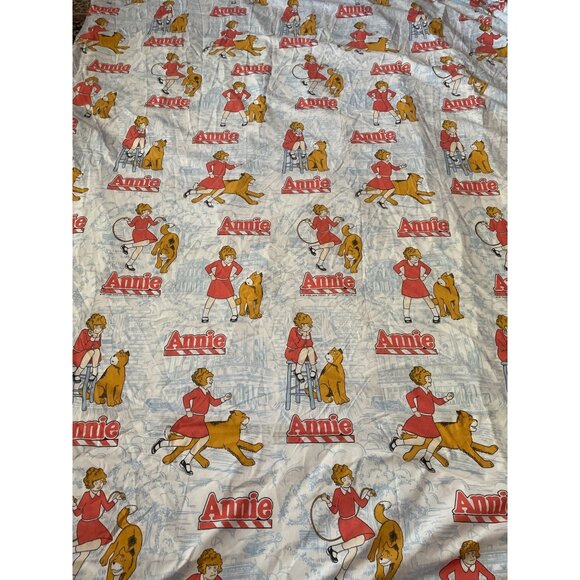 Vintage 1981 Little Orphan Annie & Dog Sandy TWIN Flat Cutter Made In USA - Picture 1 of 10